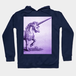 Monoceros Licorne Antique Engraving Hoodie